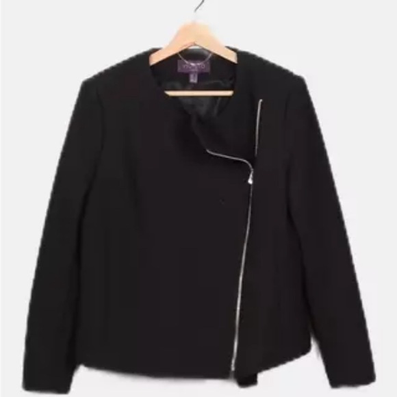 Violeta by Mango Moto Jacket - Picture 1 of 7